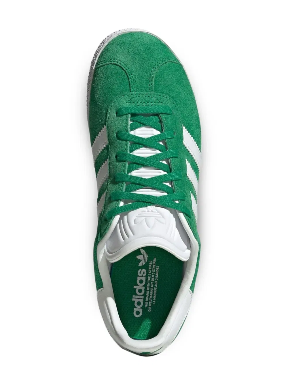 Кроссовки Gazelle Adidas Kids, зеленый — фото 3