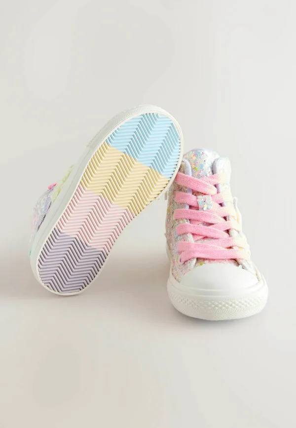 Детские туфли для подружек невесты стандартного размера Next, Multi Pastel Glitter — фото 3