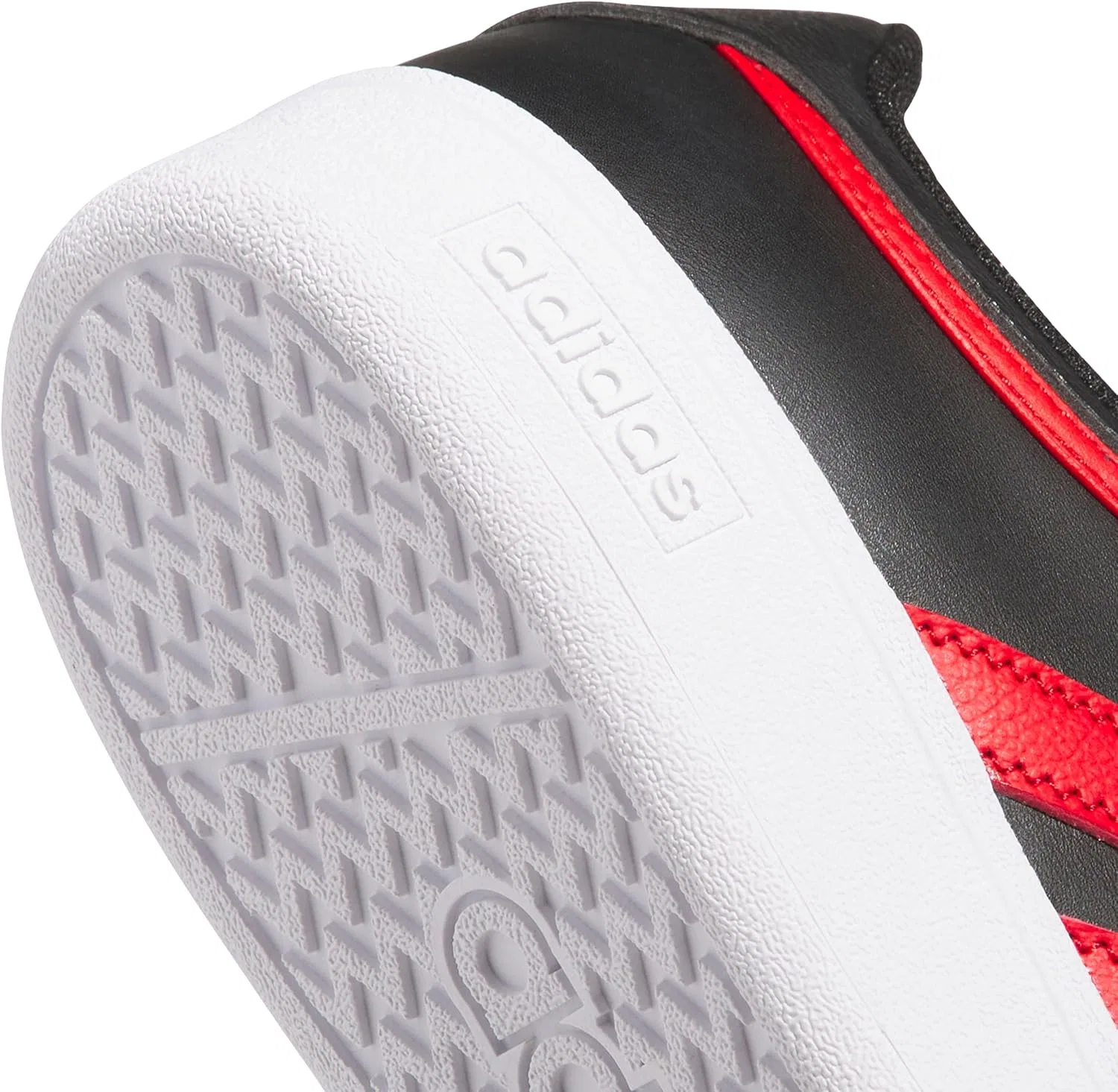 Женские баскетбольные кроссовки Adidas Hoops 4.0, Core Black Team Power Red 2 Ftwr White — фото 4