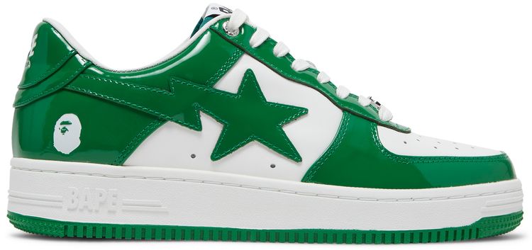 

Кроссовки BAPE Bapesta 'Green', зеленый
