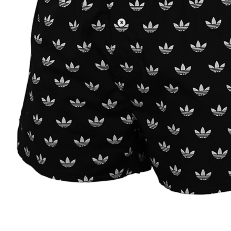 Боксеры мужские 2 шт Adidas Originals, синий+белый 2 Pack — фото 3