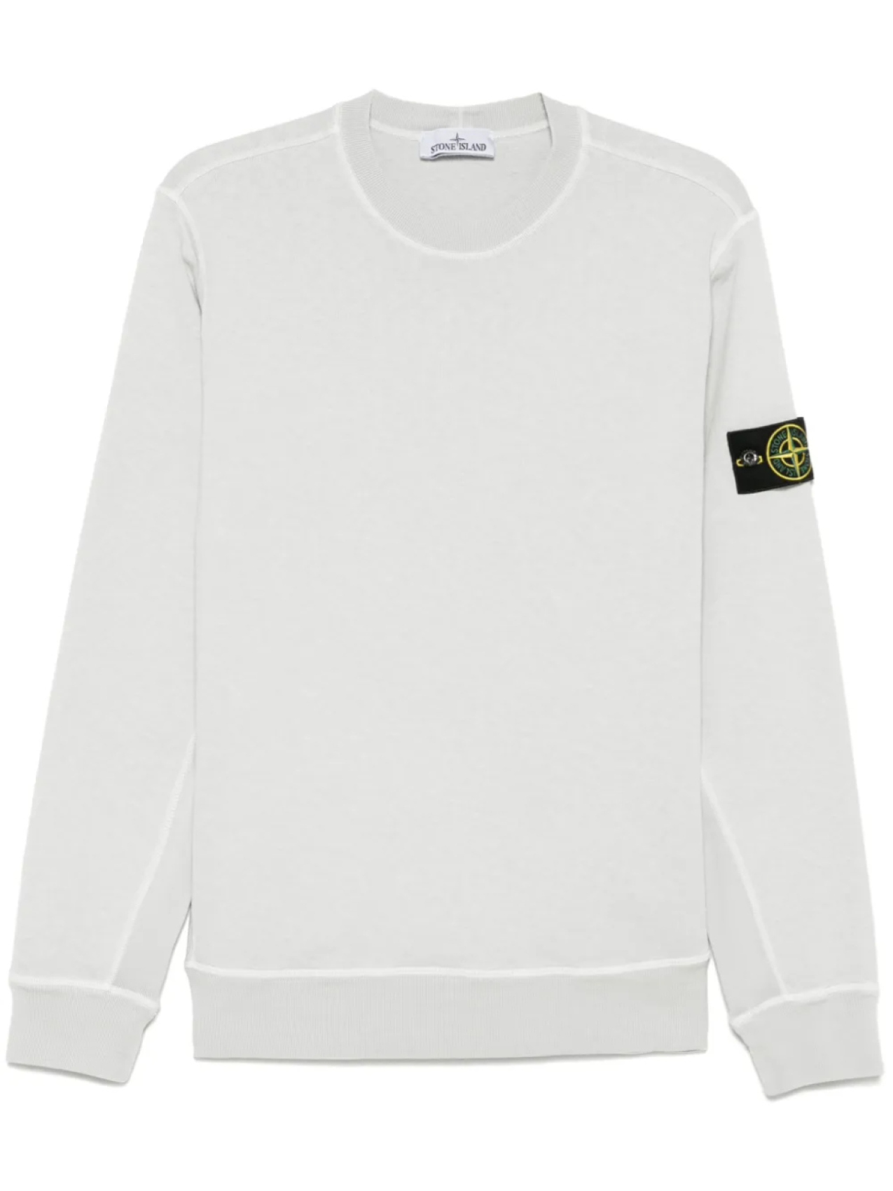 

Толстовка с изображением компаса Stone Island, серый