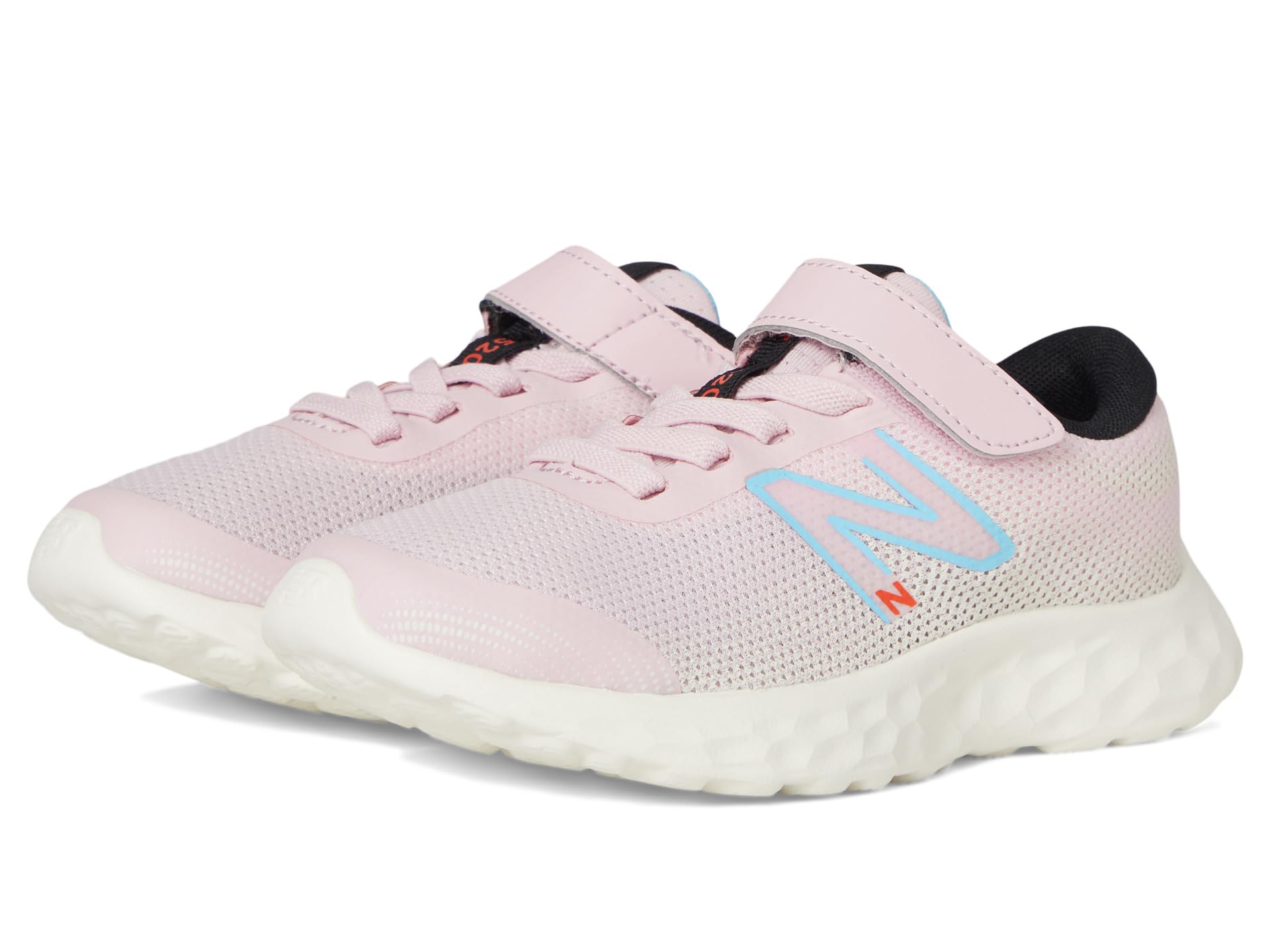 

Кроссовки New Balance Kids 520V8 Bungee Lace, Mid Century Pink/Team Sky Blue