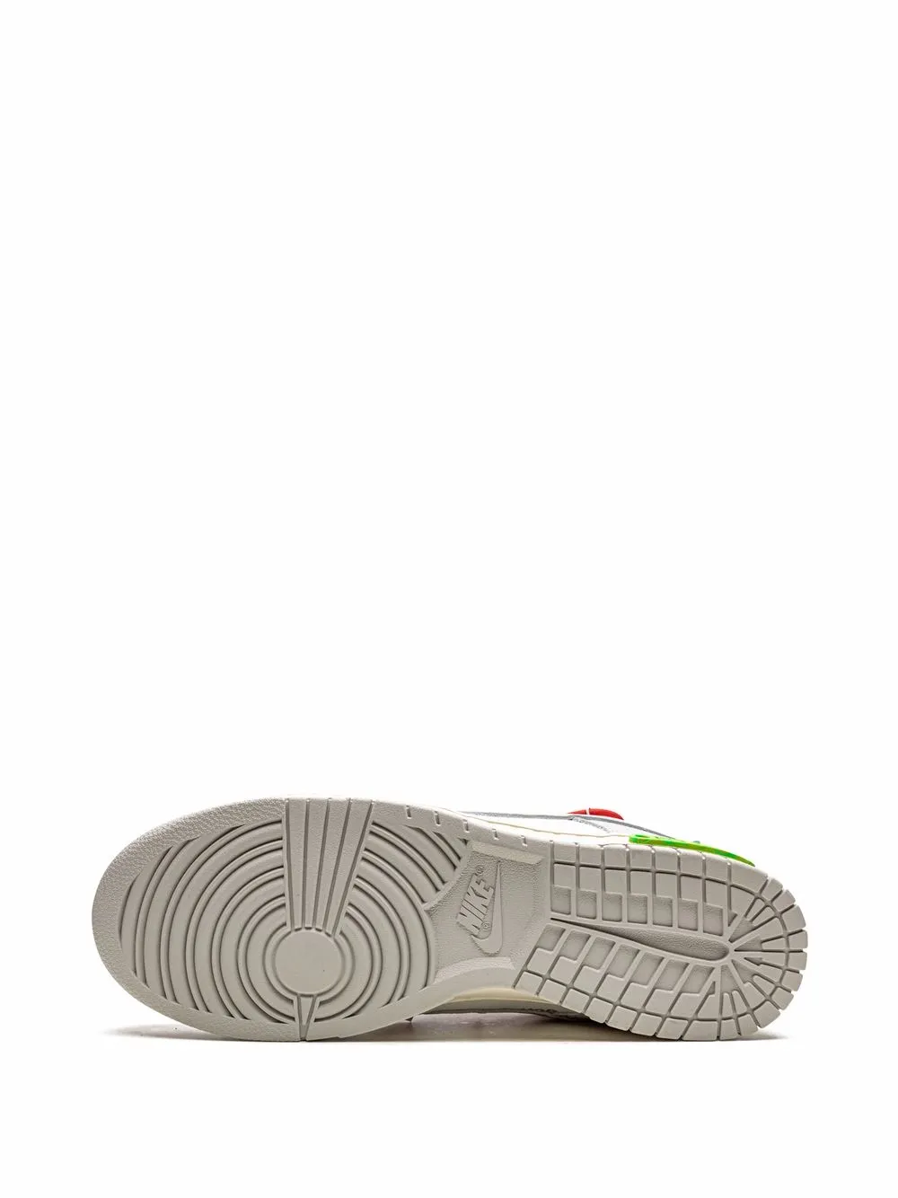 Кроссовки Dunk Low из коллаборации с Off-White Nike X Off-White, серый — фото 4