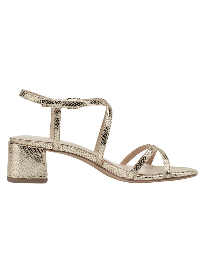 Сандалии на плоской подошве Tamaris Sandalette, цвет lt gold struct — фото 3