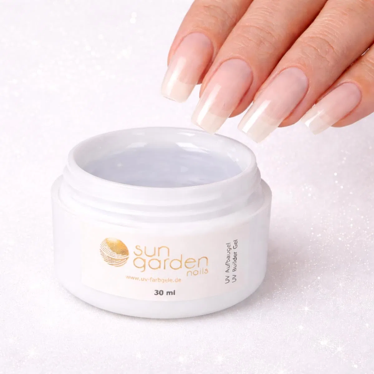 Прозрачный гель для наращивания ногтей «Builder Gel Clear» от Sun Garden Nails Sun Garden Nails