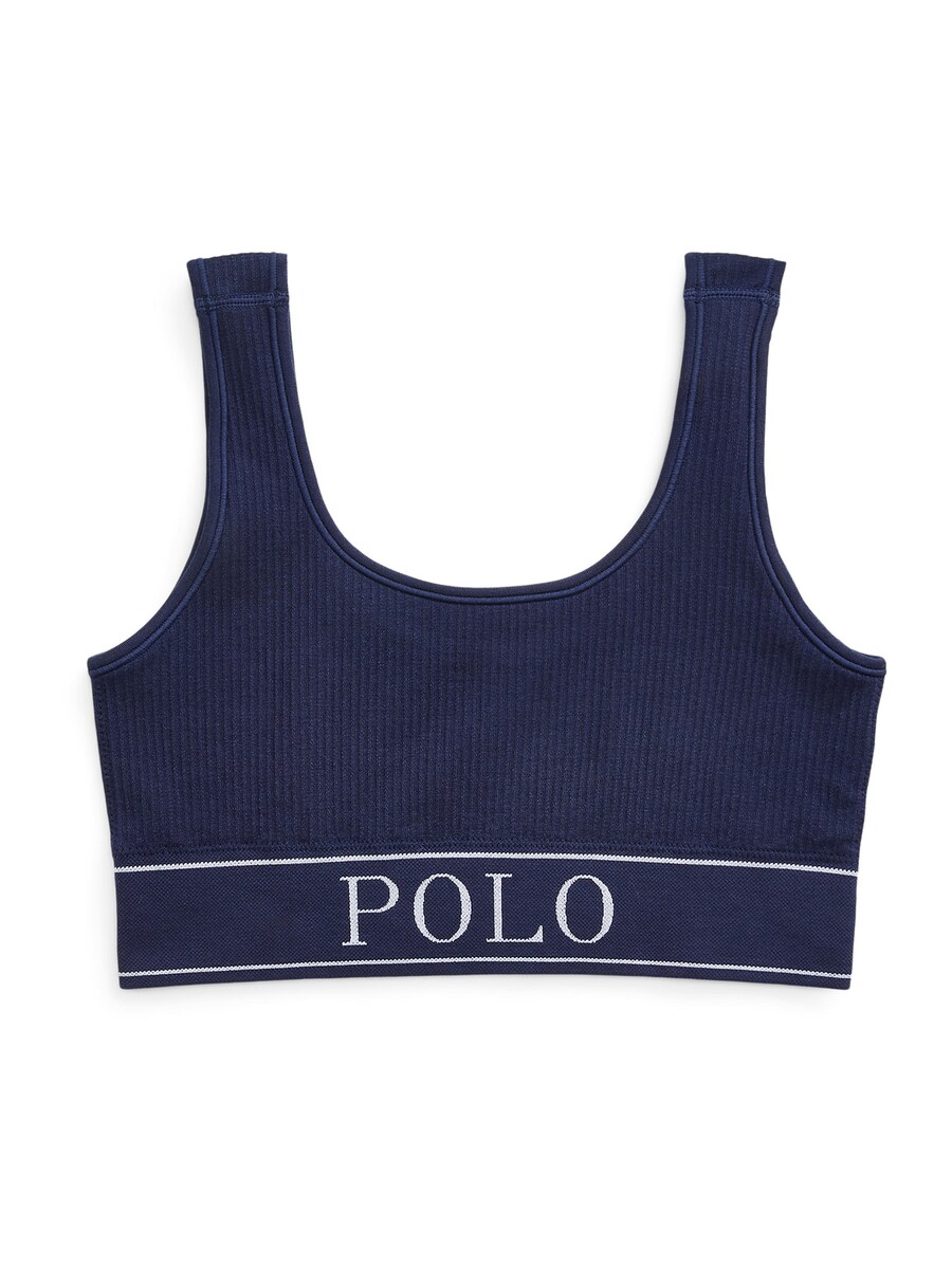 

Бюстгальтер-бралетт Polo Ralph Lauren Scoop Neck Top, темно-синий