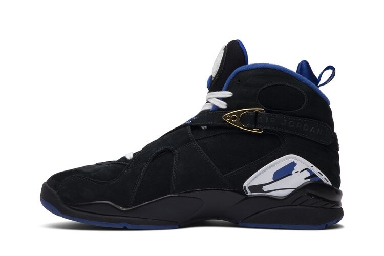 Кроссовки Air Jordan OVO x Air Jordan 8 Retro Promo 'Kentucky Madness', синий — фото 3