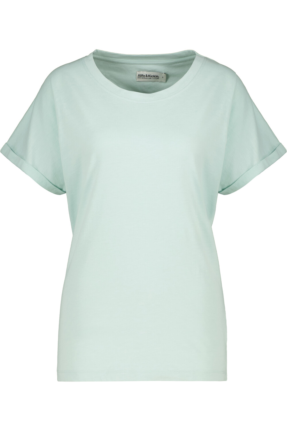 

Футболка alife and kickin MalaikaAK A, цвет fresh mint melange