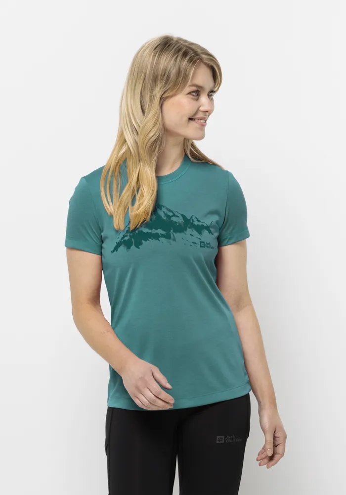 

Футболка Jack Wolfskin "HIKING S/S T W", цвет Petrol