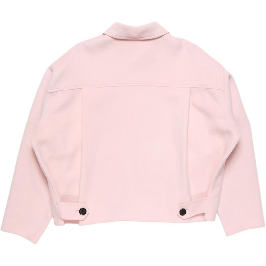 Кашемировые куртки и пальто весна-лето 2026, мужские Acne Studios, розовый — фото 3