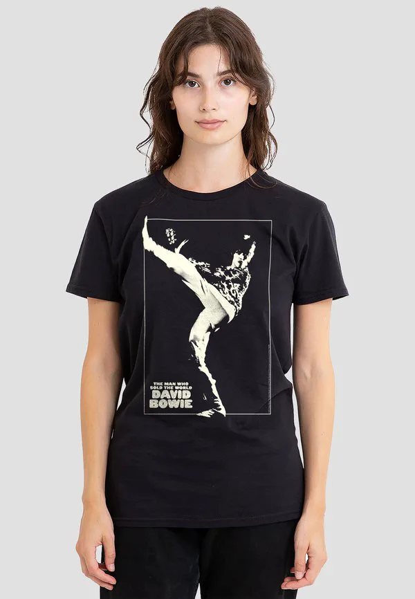 

Футболка с принтом обложки альбома david bowie the man Cotton Soul, Black, Черный, Футболка с принтом обложки альбома david bowie the man Cotton Soul, Black