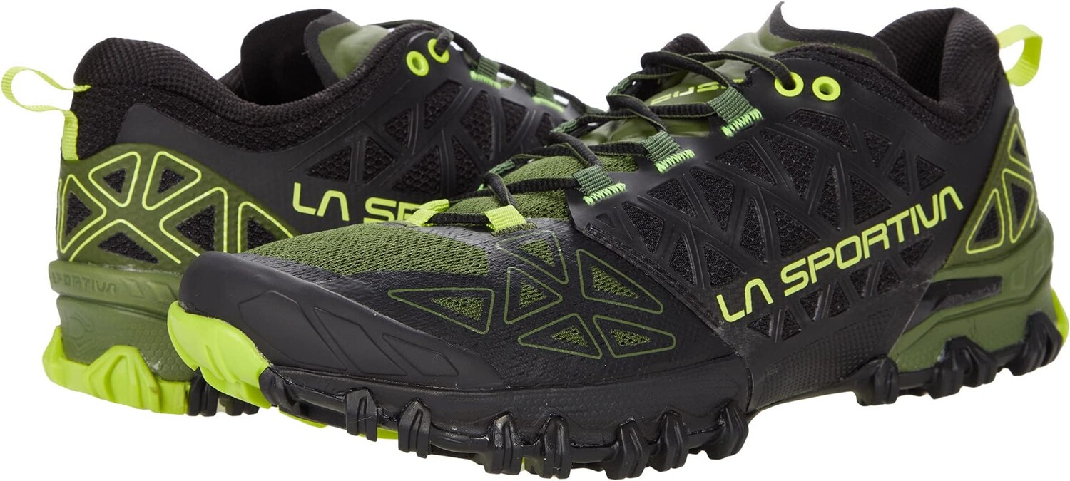 

Кроссовки La Sportiva Bushido II, цвет Olive Neon
