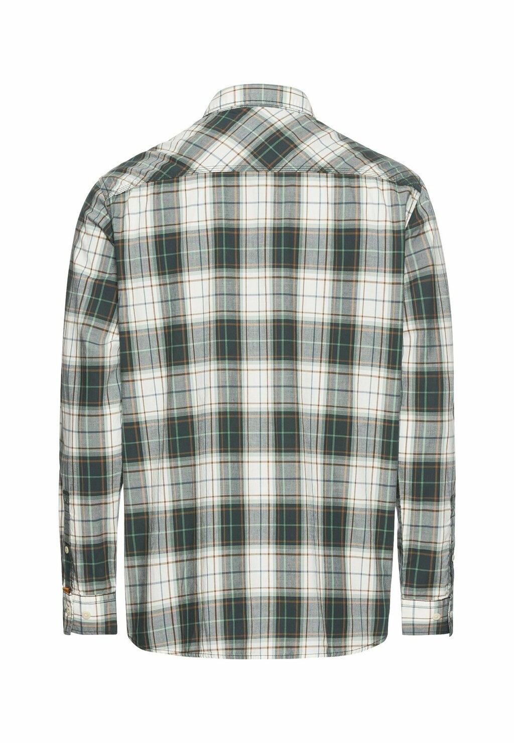 

Рубашка LANGARM REGULAR FIT MIT UNDER-BUTTON-DOWN-KRAGEN camel active, зеленый