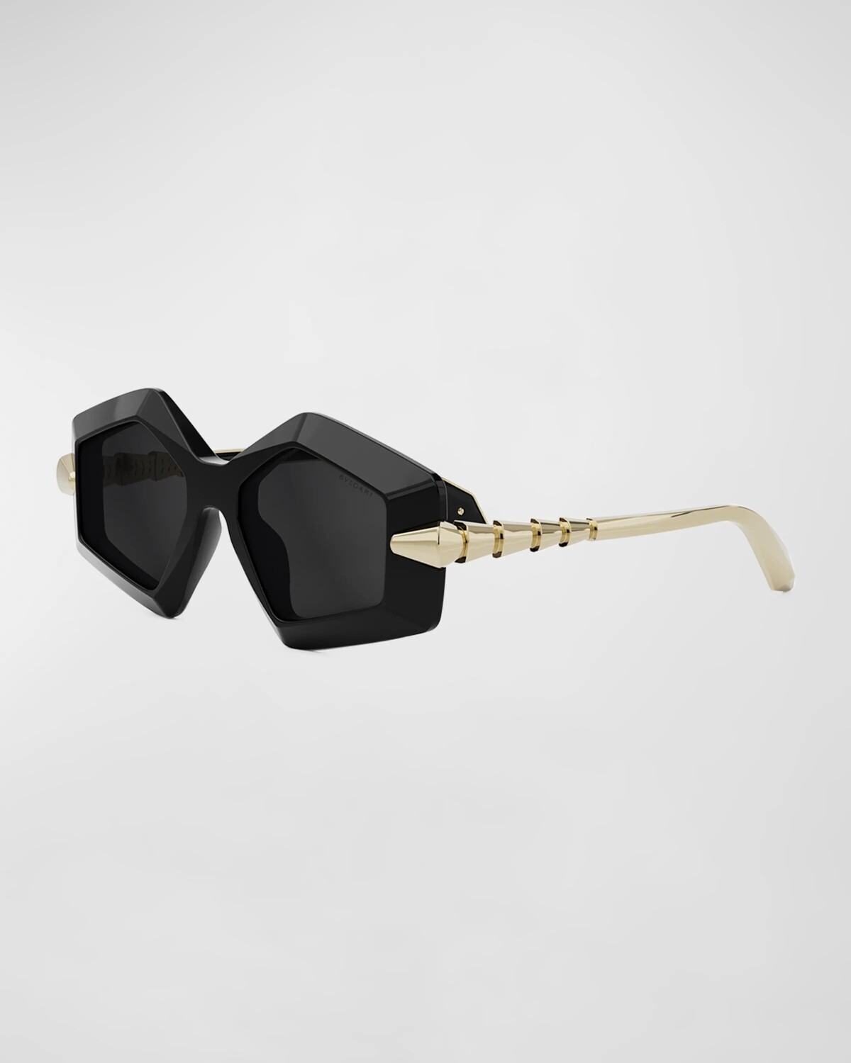 

Солнцезащитные очки Serpenti с геометрическим узором BVLGARI, цвет Black