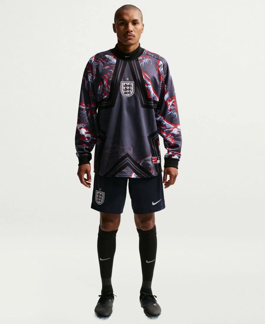 Футбольные шорты England Strike Soccer Dri-FIT Knit Shorts Nike, синий — фото 2
