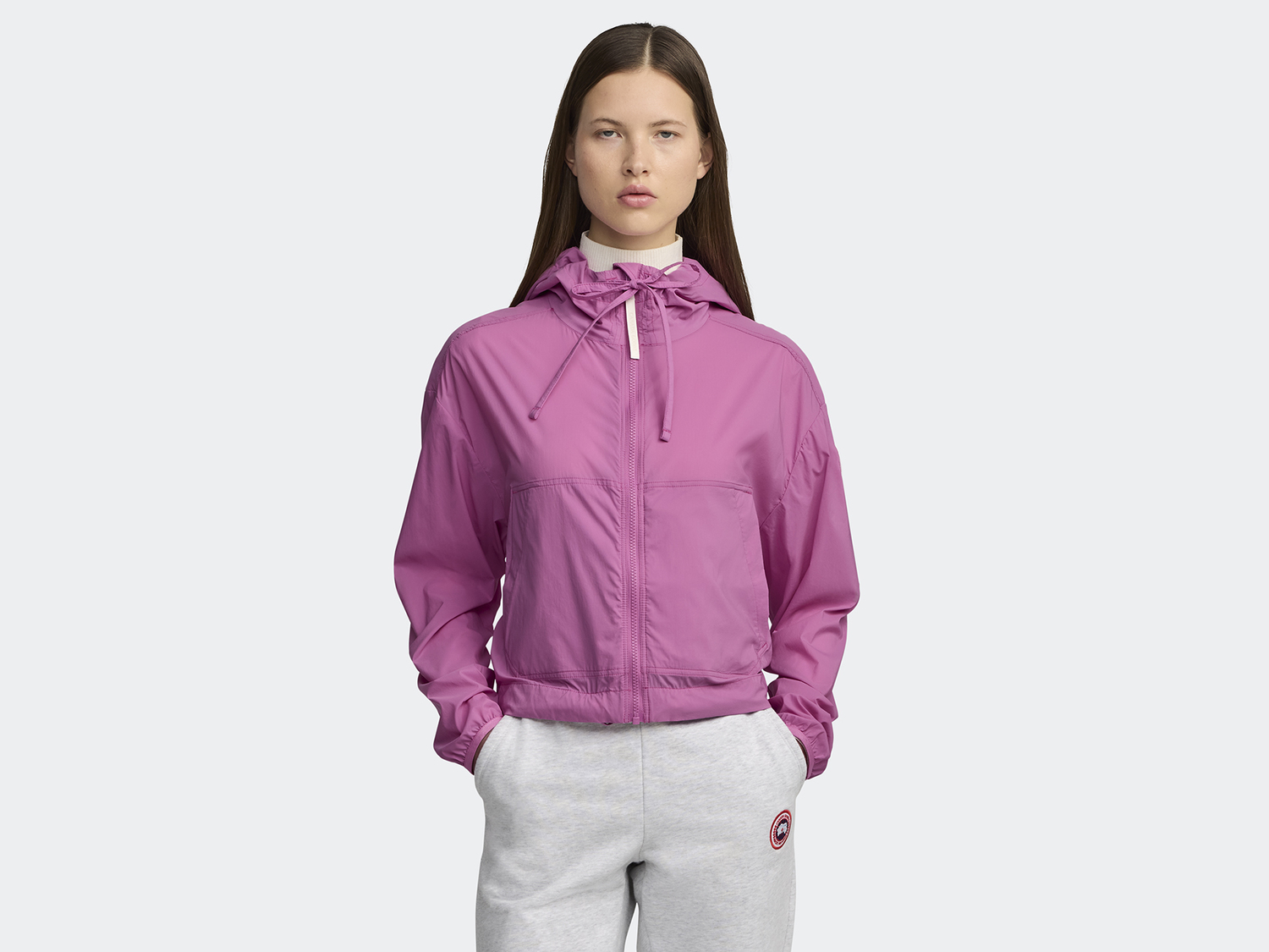 

Куртка Canada Goose Kaslo Cropped White Label, Twilight Magenta