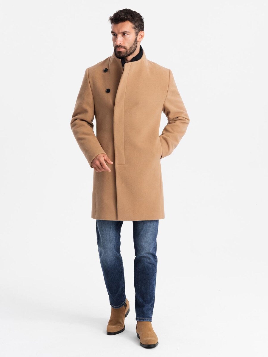 

Пальто межсезонное Ombre, коричневый