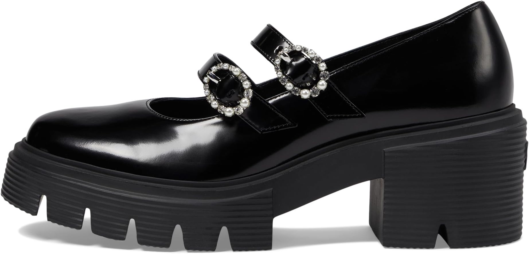 Туфли Stuart Weitzman Soho Leighton Mry Jne, черный — фото 4