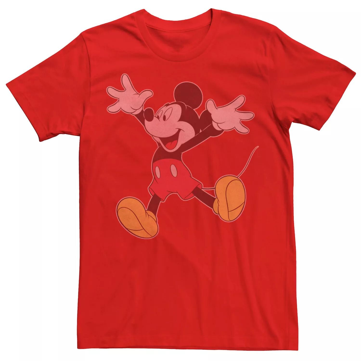 

Мужская футболка с портретом Микки Мауса Jumping for Joy Disney