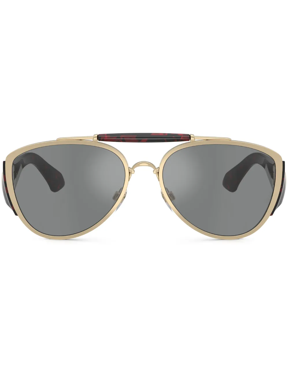 

Солнцезащитные очки-пилоты Burberry Eyewear, золотой
