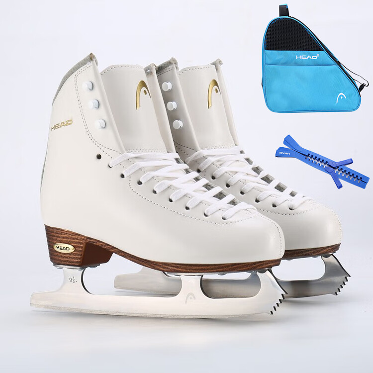 

HEAD F800Pro коньки для фигурного катания для начинающих, детей, взрослых, профессиональные прыжковые коньки с предварительно заточенными лезвиями, защитой для лезвий и рюкзаком, набор для катания, размер 31