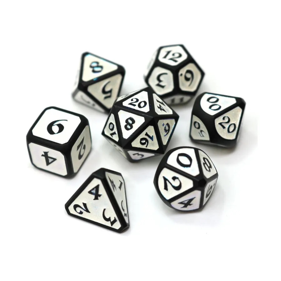 

Набор Dreamscape Mythica Poly — Frostfell (7), Metal Poly Dice Sets (Die Hard Dice)