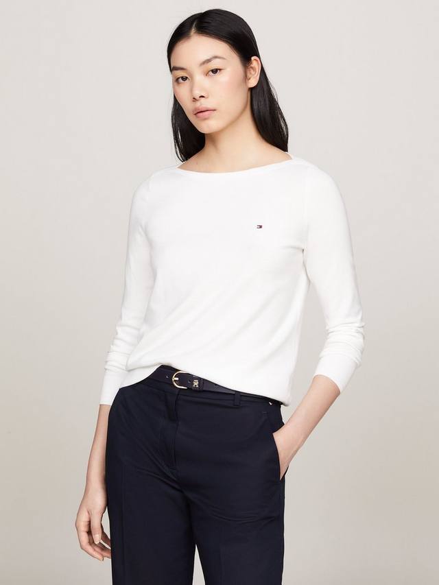 

Джемпер с высоким воротом Tommy Hilfiger, экрю