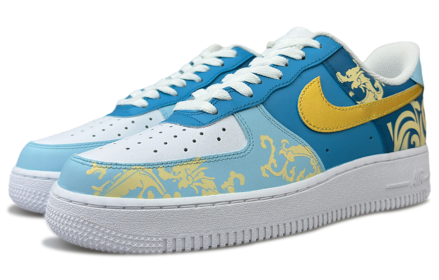 

Мужские кроссовки для скейтбординга Nike Air Force 1, Sky Blue
