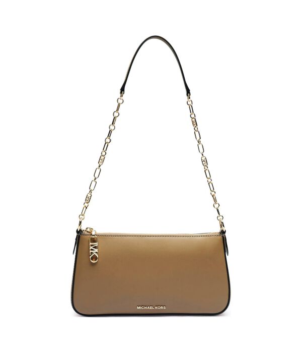 

Сумка женская Michael Kors кожаная на цепочке, бежевый