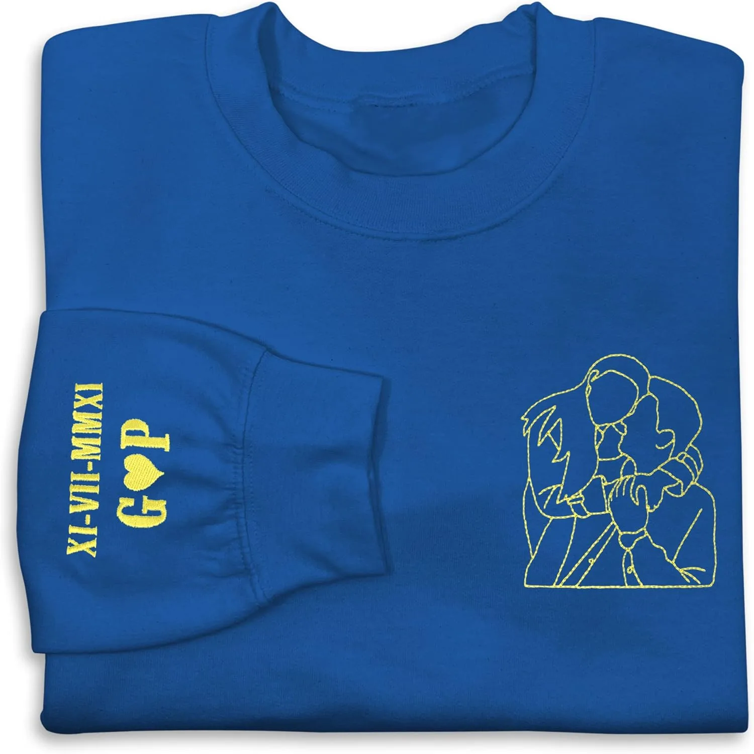 

Свитшот с вышивкой по фото CAOMP