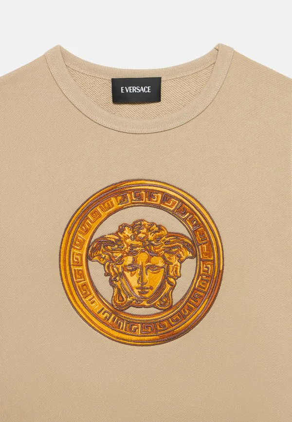 Толстовка унисекс felpa medusa Versace, Sand/Gold Coloured — фото 3
