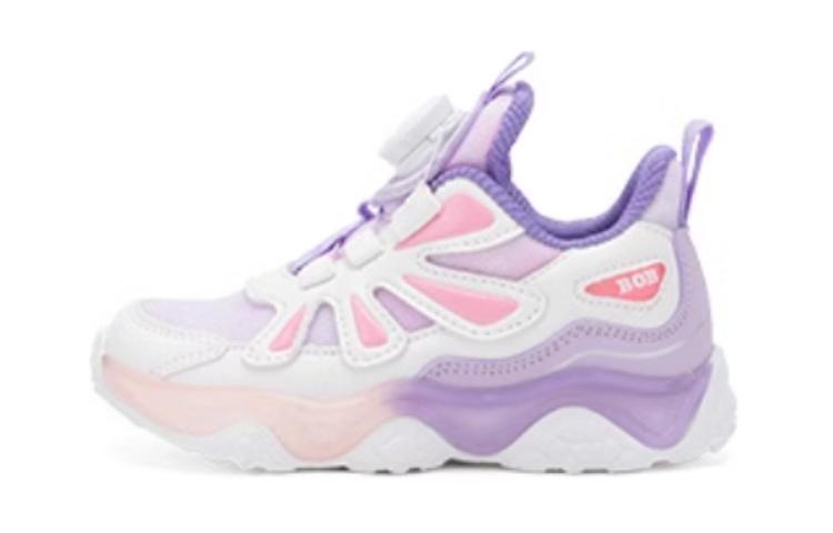 

BOBDOG Антиударные устойчивые к истиранию легкие детские повседневные кроссовки White Red Blue Kids'