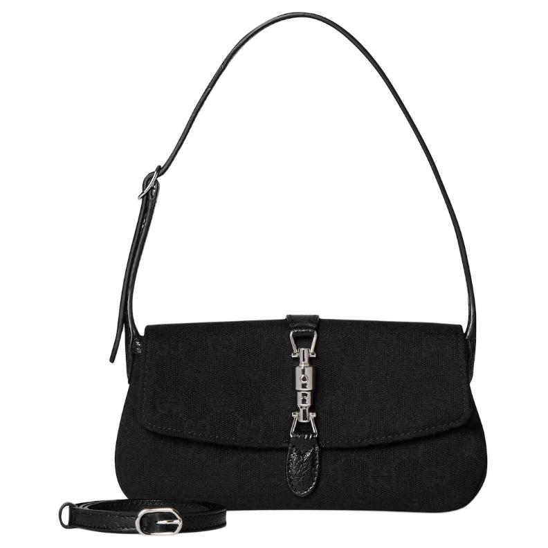 Женская мини-сумка GUCCI Jackie GG Canvas — фото 2