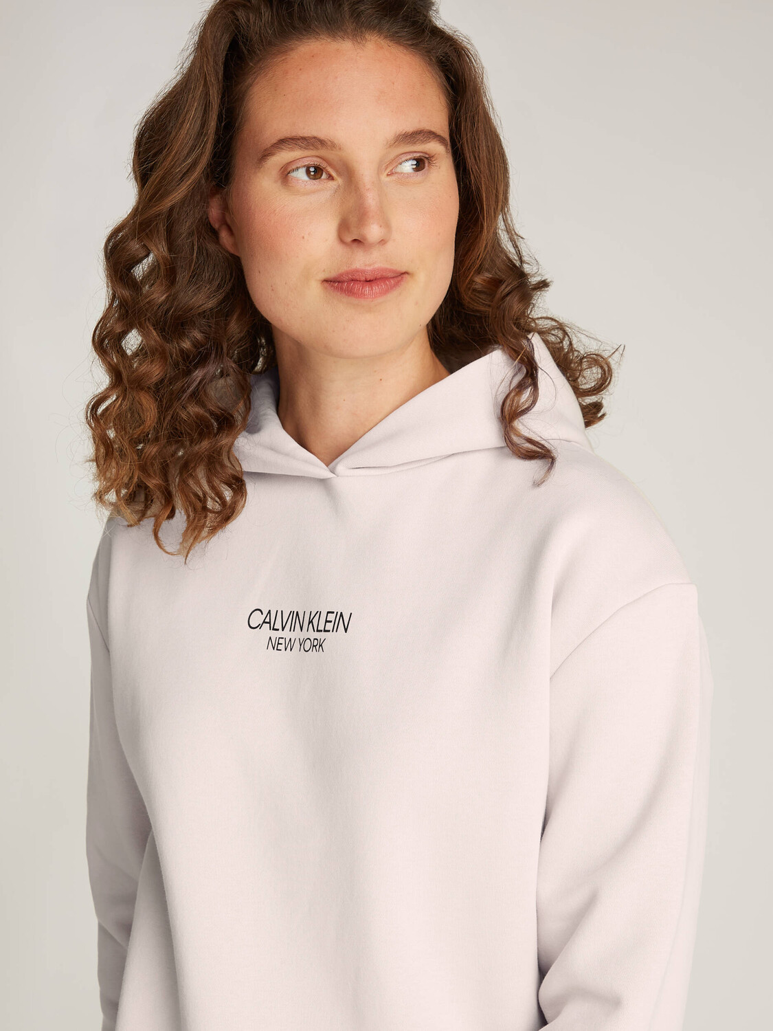 Толстовка Calvin Klein Regular Fit, пудрово-розовый — фото 4