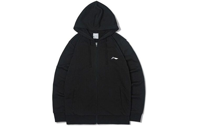 

Толстовка мужская черная Lining, черный