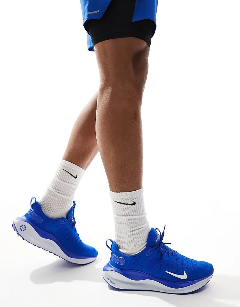 

Кроссовки ReactX Infinity Run 4 синего цвета Nike Running