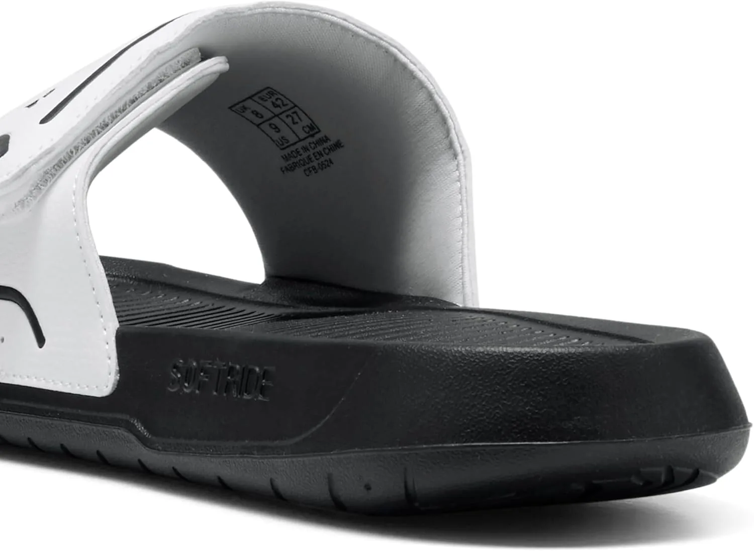 Сандалии PUMA Royalcat Comfort 2, унисекс, мужские и женские, для плавания, белый/черный — фото 2