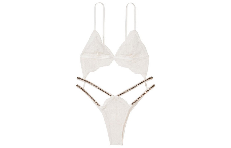

Женское боди Victoria's Secret, цвет Coconut white