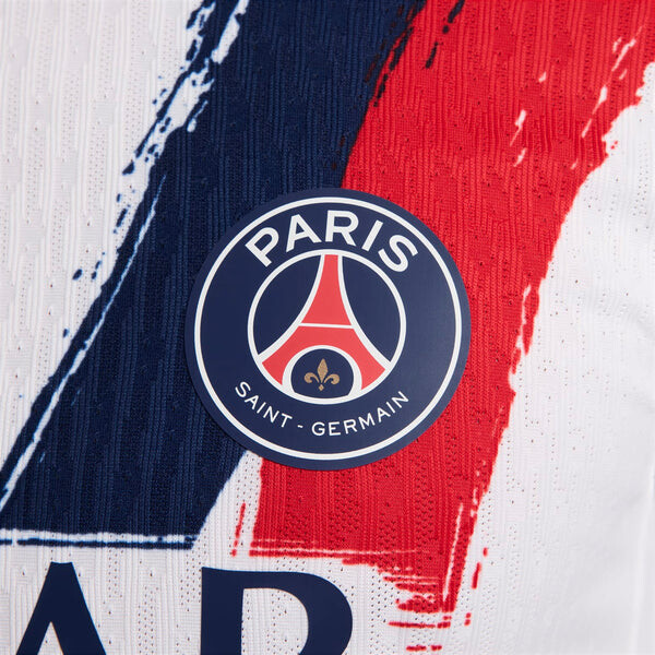 Спортивная футболка paris saint-germain 24/25 match away soccer jersey 'white' Nike, белый — фото 4
