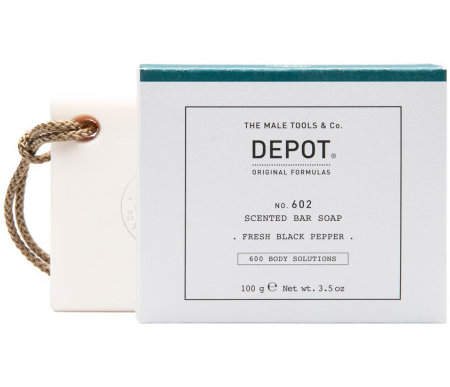 

Depot 602 Парфюмированное мыло для мытья тела с ароматом черного перца 100 г