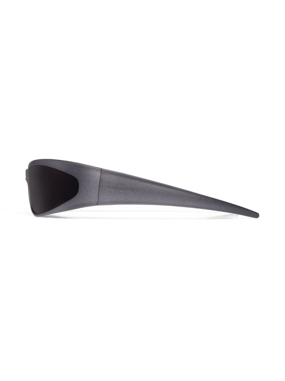 Солнцезащитные очки в овальной оправе Balenciaga Eyewear, серый — фото 4