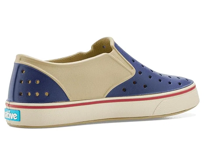Кроссовки детские Miles Block Native Shoes Kids, Taos Tan/Bone White/Regatta Block — фото 4