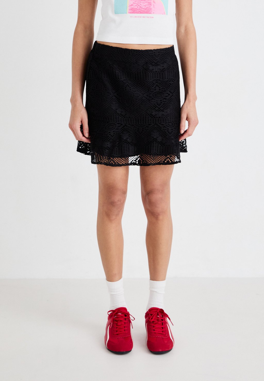 

Мини-юбка VMRUDDY SHORT SKIRT Vero Moda, черный