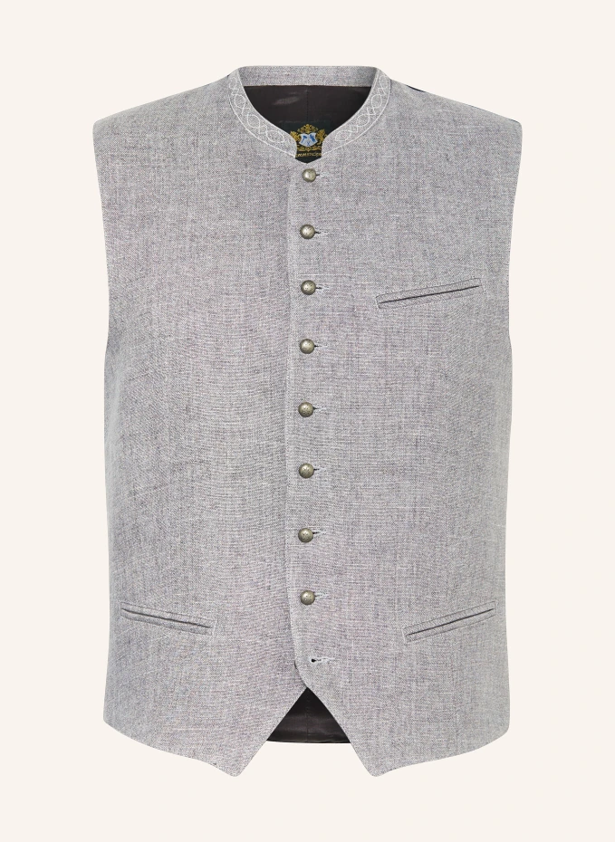 

Традиционный жилет franz slim fit Hammerschmid, серый