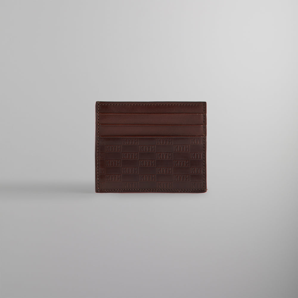 

Картхолдер Kith Monogram Card Holder, цвет Incognito