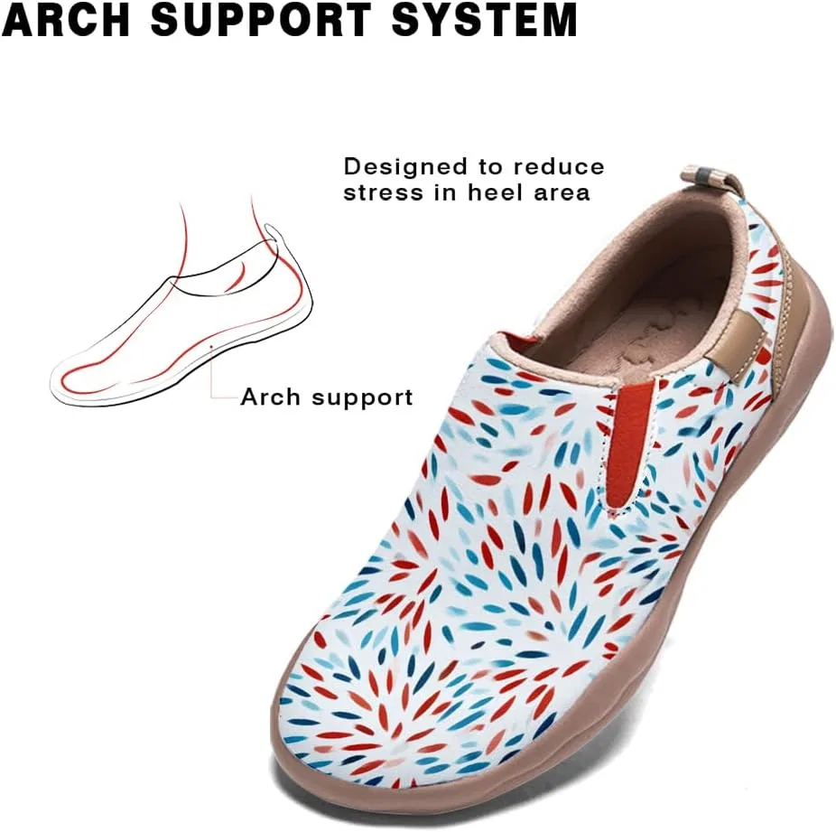 Кроссовки повседневные Art Loafers, голубой с красным Solepulse — фото 4