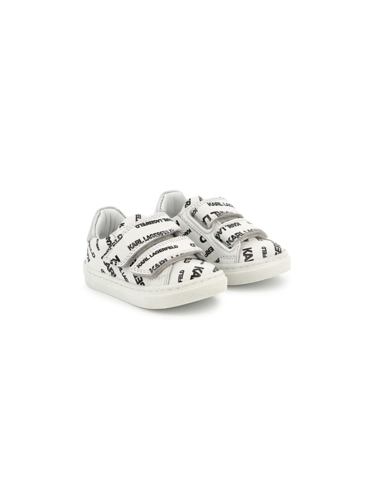 

Karl Lagerfeld Kids кроссовки с логотипом, белый