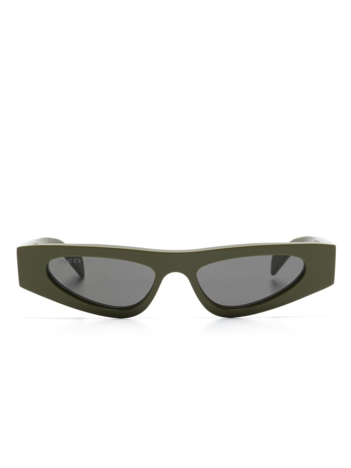 

Солнцезащитные очки кошачий глаз Gucci Eyewear, зеленый