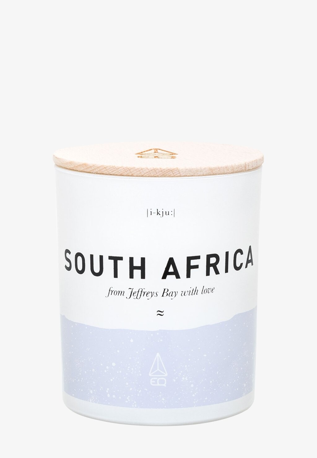 

Ароматическая свеча Bougie Parfumee Candle South Africa EQ, белый